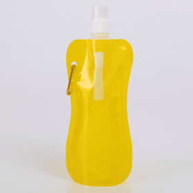 Outdoor Large Capacity Portable Folding Water Storage Bag (Color: Yellow)
